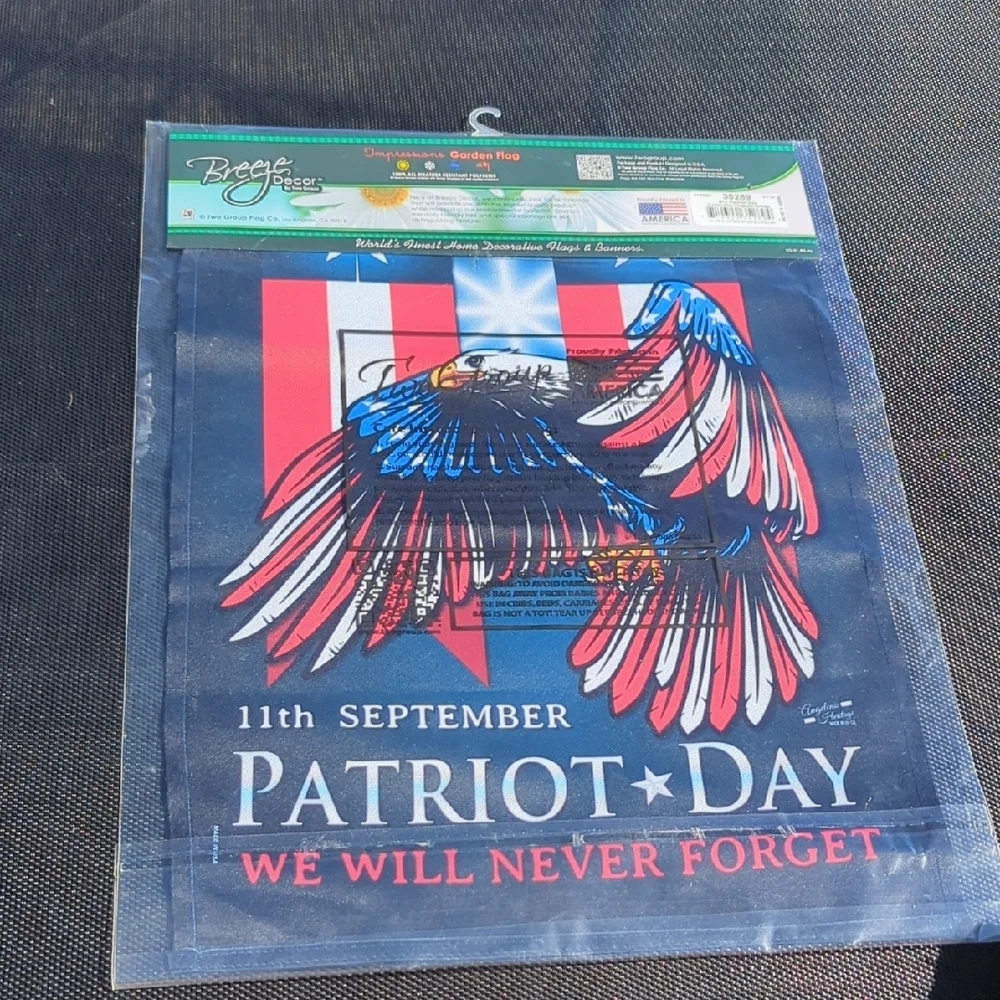 Patriot Day Garden Flag - Picture 4 of 5